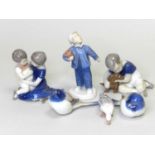 A group of Bing & Grondahl figures