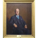 Edward Irvine Halliday (British 1902-1984) Portrait of Norman Edward