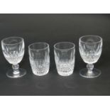 A large suite of Waterford Crystal in the Colleen pattern