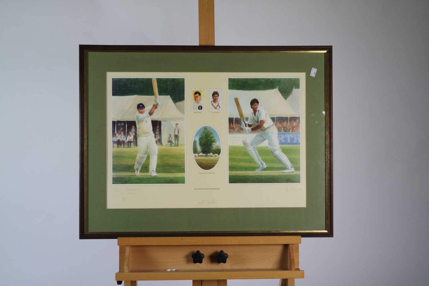 A Chelsea Green Editions cricketing print - Image 2 of 6