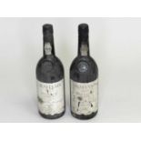 Two bottles of Grahams vintage port, 1977