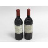 Two bottles of Chateau Haut Bailly, Pessac Leognan, 1997