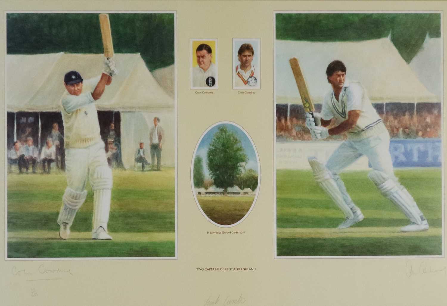 A Chelsea Green Editions cricketing print