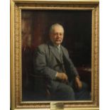 A.T. Nowell (British 20th Century), Portrait of Mr Francis Frappel Washington Oldfield