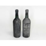 Two bottles of Dows vintage port, 1970
