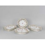 Mid-19th century English porcelain dessert service