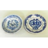 Two Dutch delft dishes