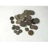 A large collection of British and Foreign silver, cupro-nickel, copper and bronze coinage