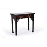 An early George III, Chippendale style, mahogany tea table