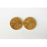 Two Elizabeth II sovereigns