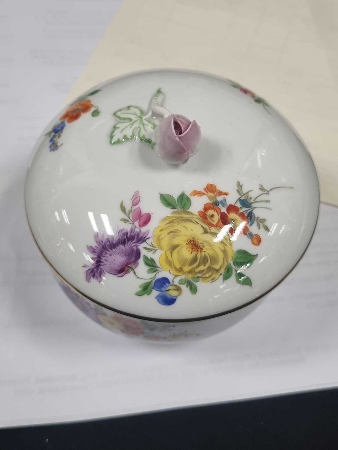 Meissen Deutsche Blumen coffee service, circa 1950s - Image 2 of 9