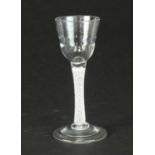 An 18th-centry 'Lynn-type' wine glass