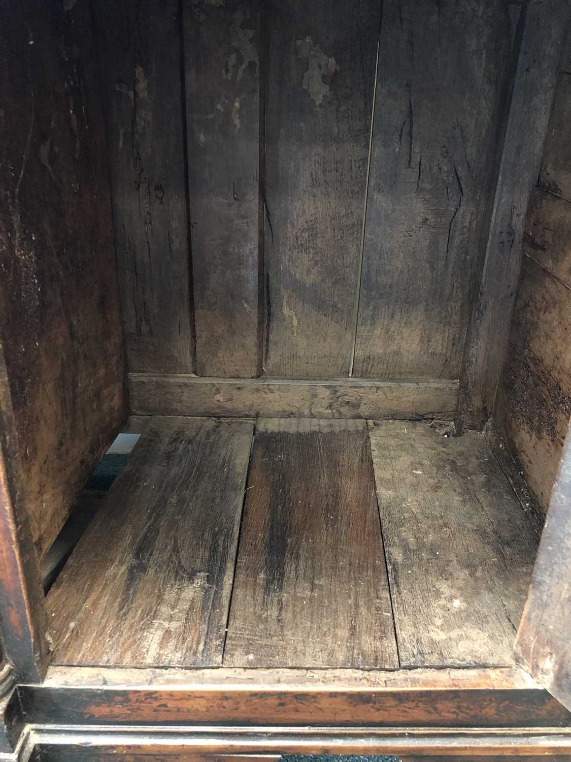 A late 18th century fruitwood or yew wood breakfront dresser, North Wales - Image 8 of 16