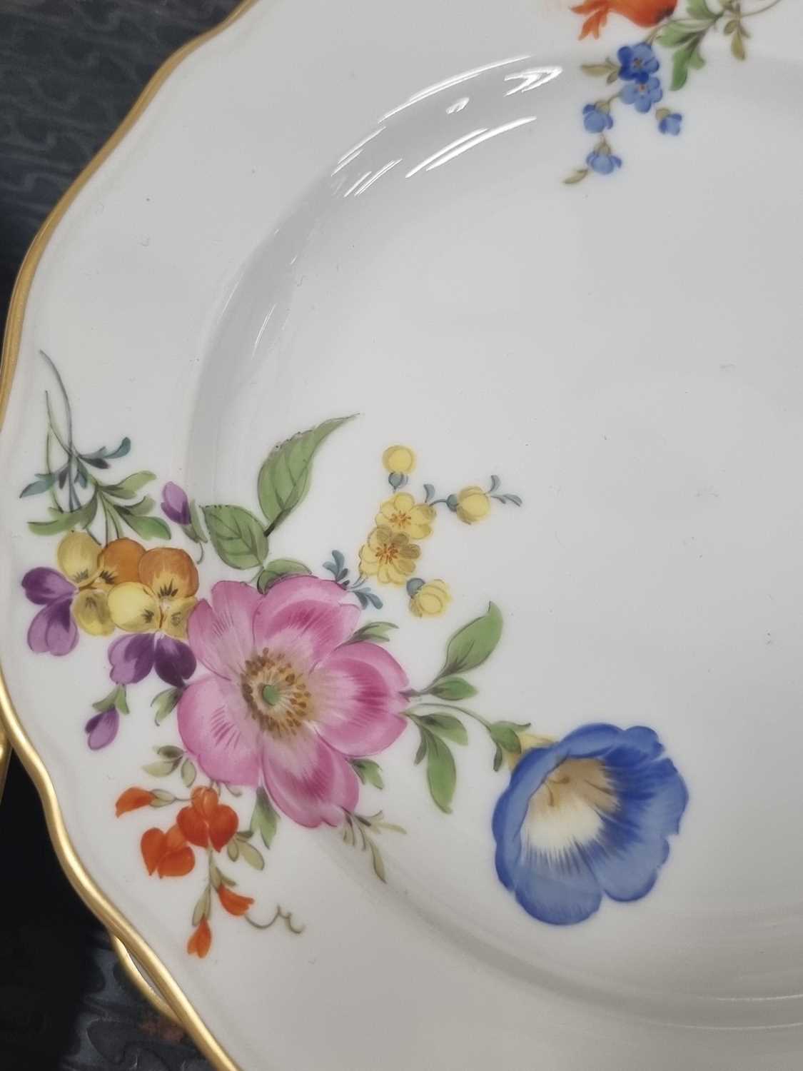 Meissen Deutsche Blumen coffee service, circa 1950s - Image 4 of 9