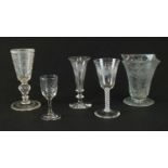 18th and 19th-century glassware