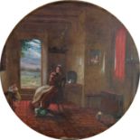 Henry James Pidding (British 1797-1864) Pair of Interior Scenes