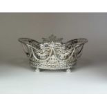 A William Comyns Victorian silver basket