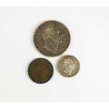 Three William IV coins