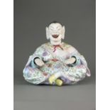 A large Meissen porcelain nodding pagoda figure