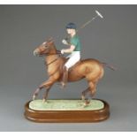 Royal Worcester 'H.R.H The Duke of Edinburgh on his Polo Pony'