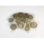 A large collection of British silver, cupro-nickel, copper and bronze coinage