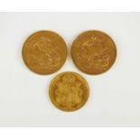 Two sovereigns and a half sovereign