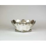 An Edwardian silver bowl by William Comyns