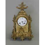A late 19th century, French, Louis XIV style clock