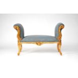 A 20th century, Louis XV style, window seat