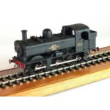 An O-gauge scratch-built model of a steam locomotive, '5421', 0-6-0, in pine box (2)
