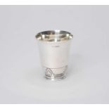 A Georg Jensen silver beaker/cup