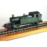 A 7mm scale model of a steam locomotive, '4546', 2-6-2