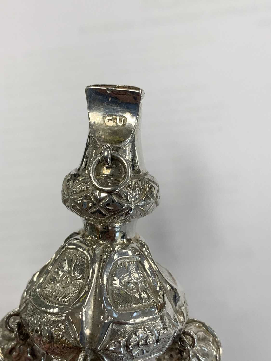 Two Victorian silver rattles - Image 11 of 14