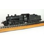 An O-gauge scratch-built model steam locomotive '46527', 2-6-0