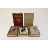 CAULFIELD, Vivian, Skiing Turns, 2nd revised edition 1924, pictorial covers with 8 cards in pocket