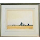 David Yaxley (British 20th Century) Three Norfolk Landscapes