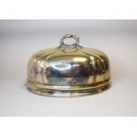 A 19th century Sheffield plate cloche