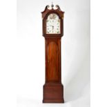 A George III mahogany, 30-hour longcase clock