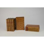 SHAKESPEARE, William, Works, edited by Thomas Bowdler, 6 vols, green calf, 1853. With Dickens,