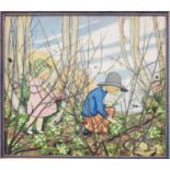 After Muriel Dawson (1897-1974) Four Framed Nursery Prints