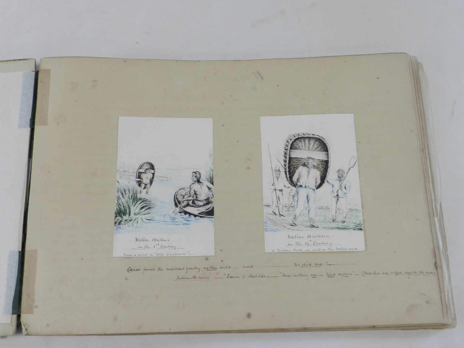 MANUSCRIPT. A Tramp from Great Malvern to Crewe in September 1867. Landscape folio. Title and 31 - Image 3 of 10