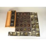 A miscellaneous collection of magic lantern slides, late 19th / early 20th century including some '