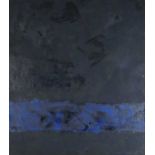 Yi-Chen Hung (Chinese Contemporary) Abstract Composition III, Black and Blue