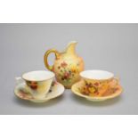 A group of Royal Worcester porcelain