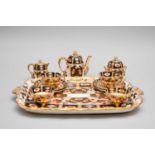 Davenport imari 'Witches' pattern cabaret set