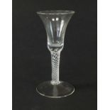 Mid-18th century wine glass