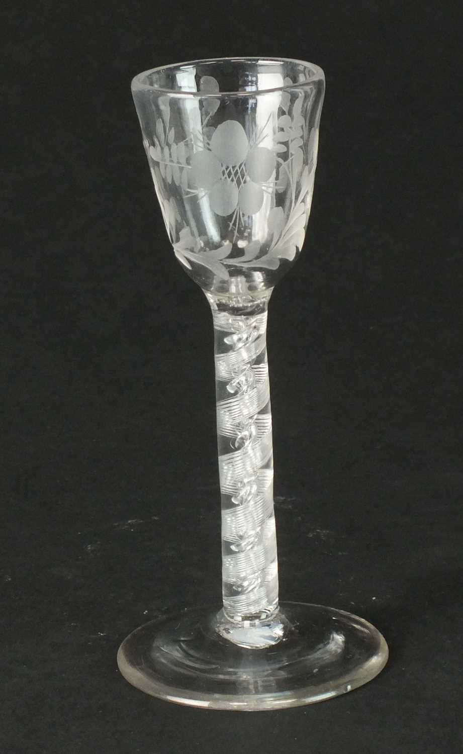 A group of 18th and early 19th century glassware