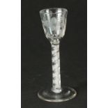 A group of 18th and early 19th century glassware