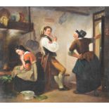 Van Hamme (Germanic School 19th Century) de Ongewenst Suitor