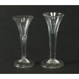 A group of 18th and 19th-century glassware